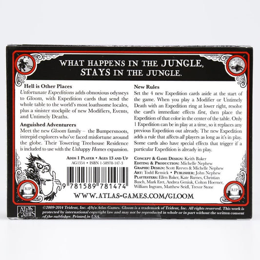 Gloom (2nd Edition): Unfortunate Expeditions
