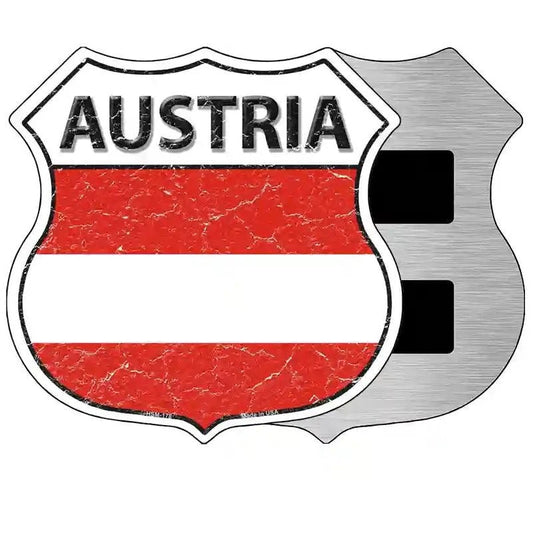 Austria Highway Shield Magnet