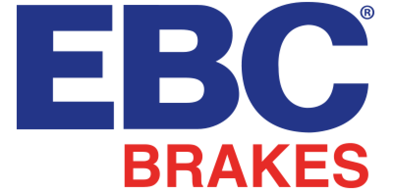 EBC Brakes logo with blue 'EBC' and red 'Brakes' text on a white background