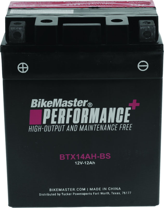 BikeMaster Battery - BTX14AH-BS