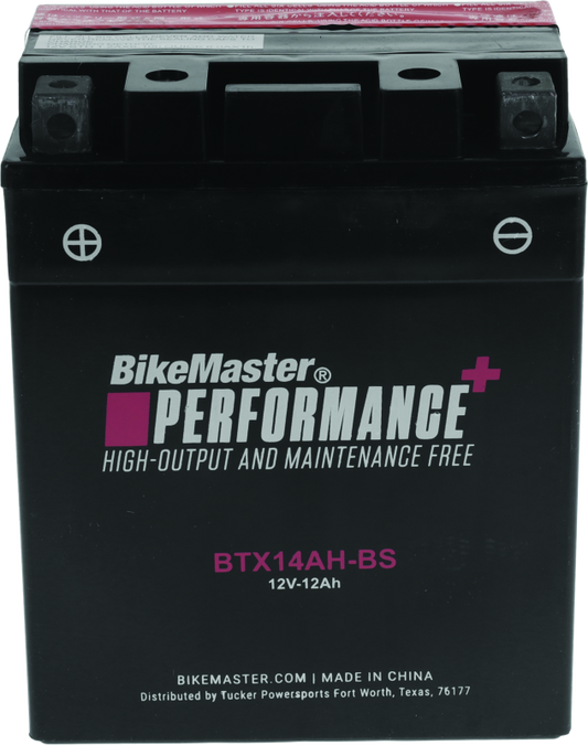 BikeMaster Battery - BTX14AH-BS