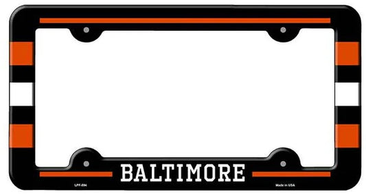 Baltimore License Plate Frame