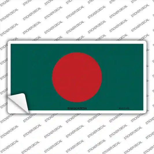 Bangla Desh Flag Novelty Sticker Decal