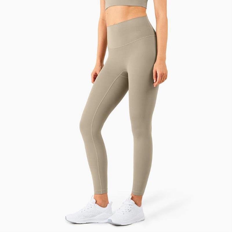 Beautiful Fitness Female Full Length Leggings 19 Colors Running Pants  High Waist Seamless Leggings Fitness Tight Running Gym Women Push Up Sport Leggings Workout Seamless Yoga Pant Comfortable Pants