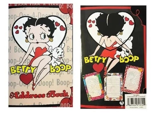 Betty Boop Address Book