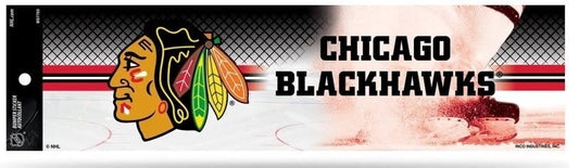 Chicago Blackhawks NHL Bumper Sticker