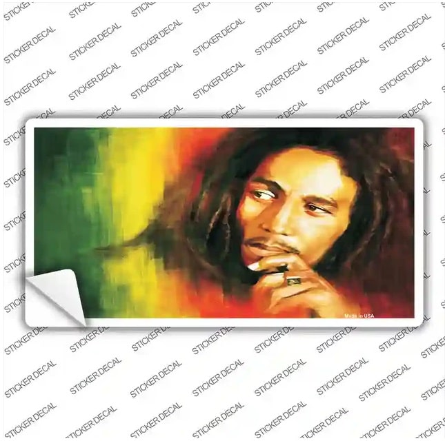 Bob Marley Bumper Sticker