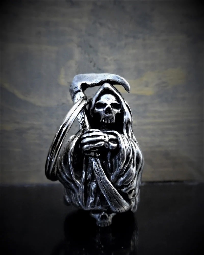 Bravo Bell Grim Reaper Motorcycle Charm