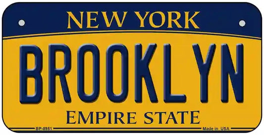 Brooklyn NY Bicycle License Plate