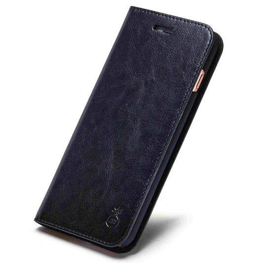 Black phone case on a white background