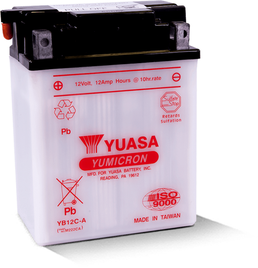 Yuasa YB12C-A Yumicron 12-Volt Battery