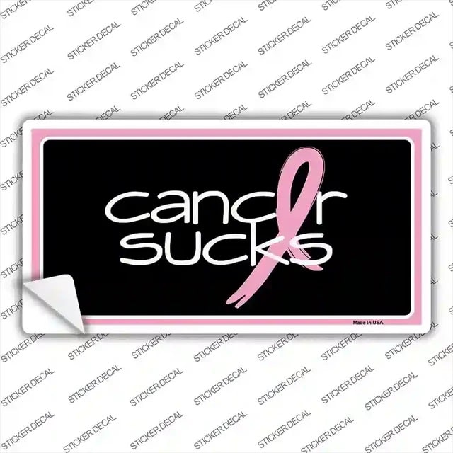 Cancer Sucks Bumper Sticker