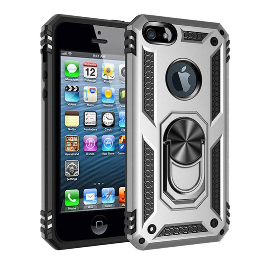 Cases With Ring for iPhone Slim Silicone Hard Cover Shock Absorption Lightweight Thin Case For iPhone 13 Pro Max 12 11 Case Magnet Ring Cover For iPhone Silicone Cover