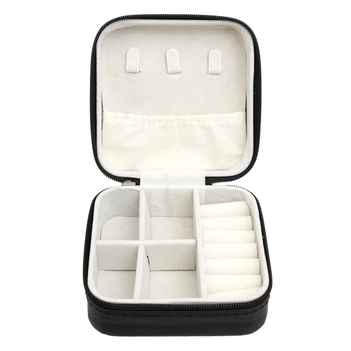 Black Travel Jewelry Box Organizer for Women