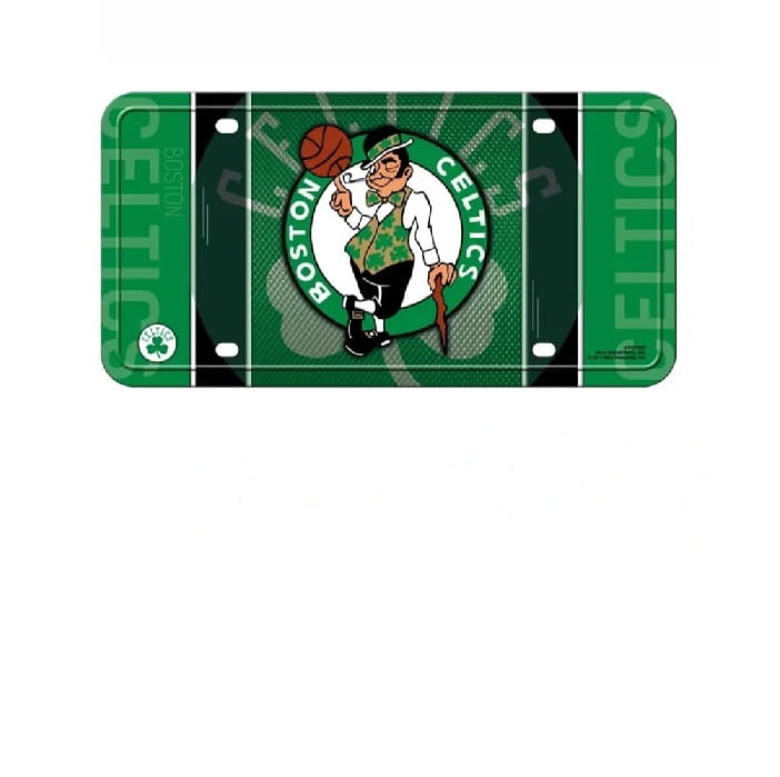 Boston Celtics Fans Team License Plate Tag Sign