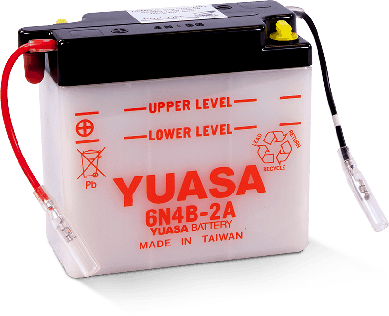 Yuasa 6N4B-2A Conventional 6-Volt Battery