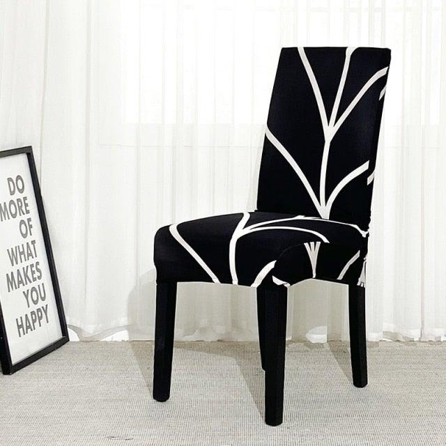 Chair Covers For Dining Room Stretch Spandex Removable Washable Anti-dust Seat Slipcover Multicolor  Chair covers  Chair Covers For Dining Room With Printed Patterns Easy Slip-on Stretchy Dining Room Chair Covers