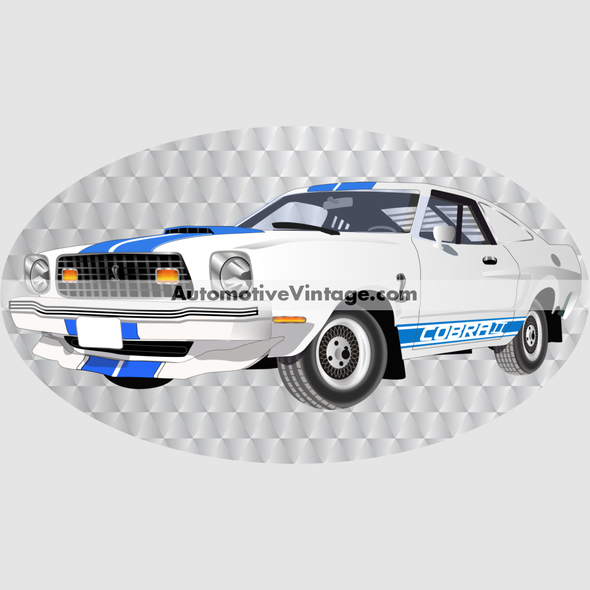 Charlies Angels Ford Cobra 2 Famous Car Chest Logo T-shirt