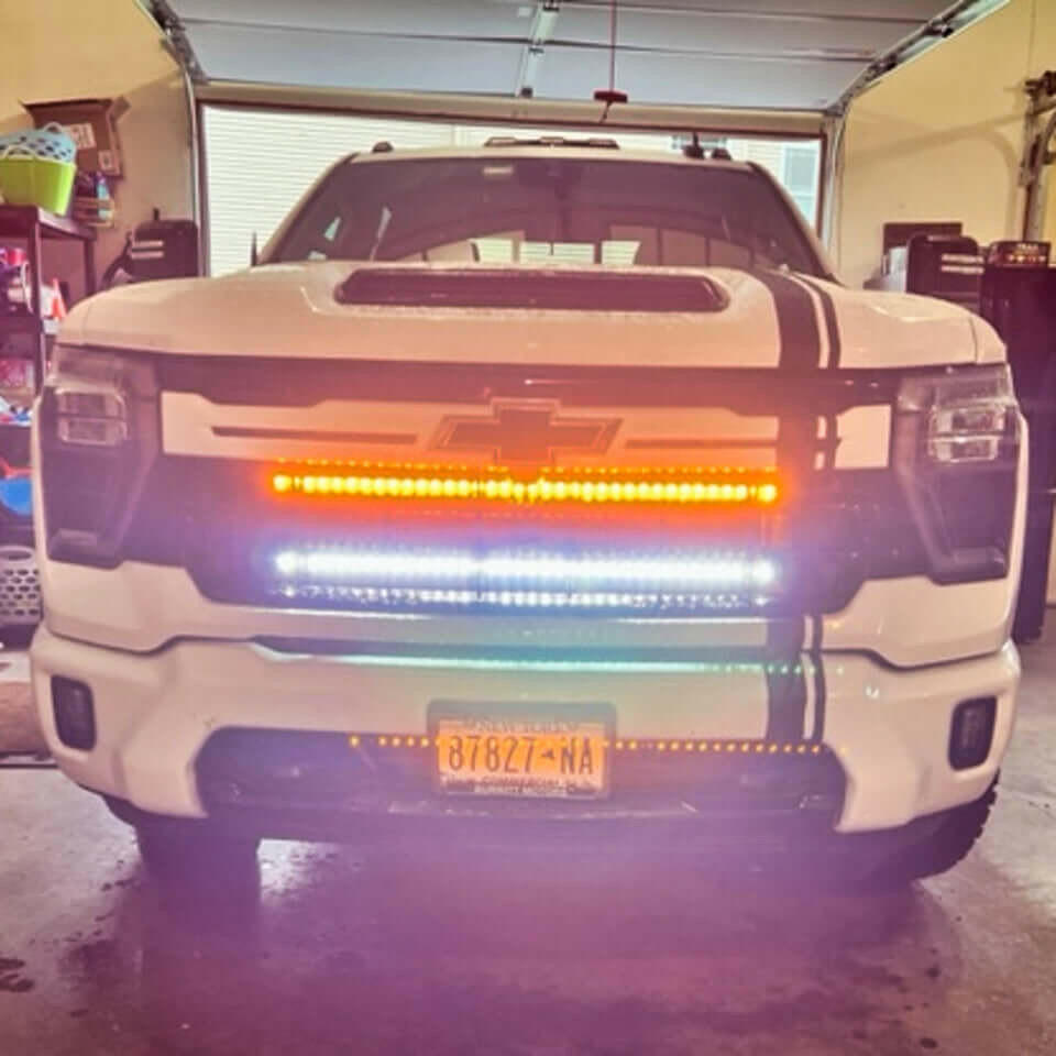 2020+ Chevrolet Silverado 2500/3500HD Dual 40s Light Bars