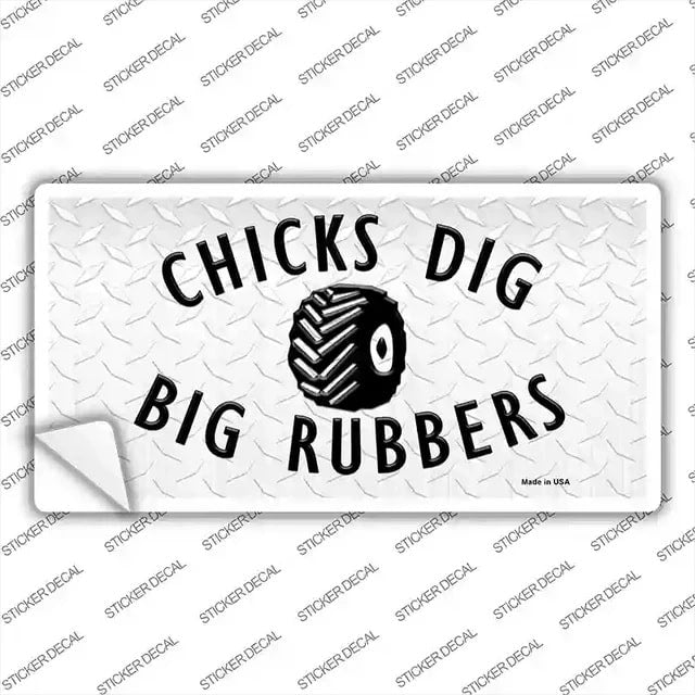 Chicks Dig Big Rubbers Sticker
Success
