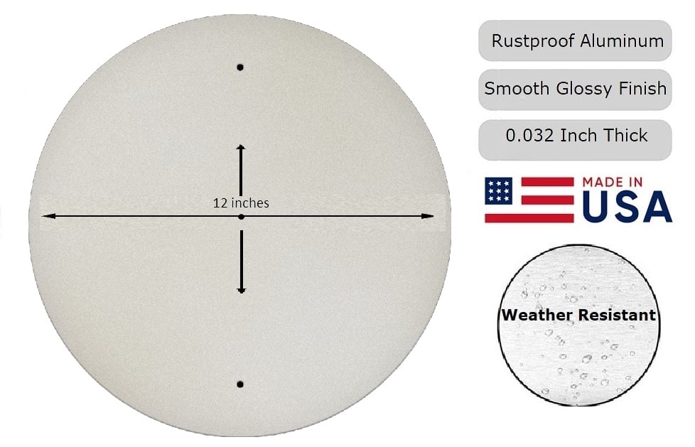 Koi Fish Yin-Yang Novelty Metal Circular Sign