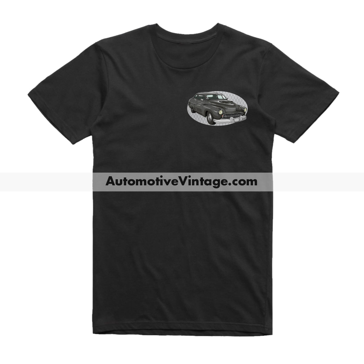 Cobra Chopped Mercury Famous Car Chest Logo T-shirt