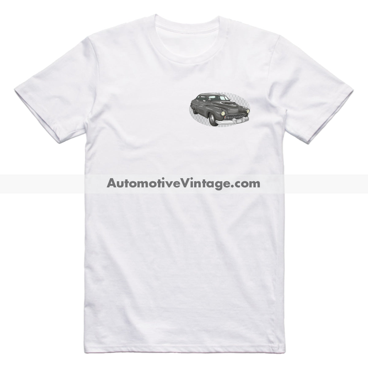 Cobra Chopped Mercury Famous Car Chest Logo T-shirt