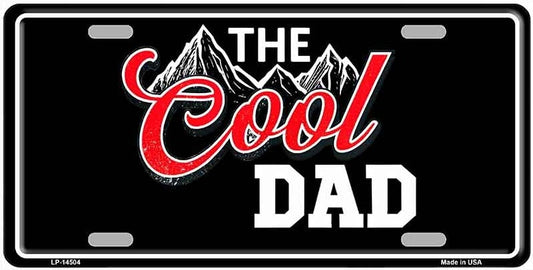 The Cool Dad License Plate