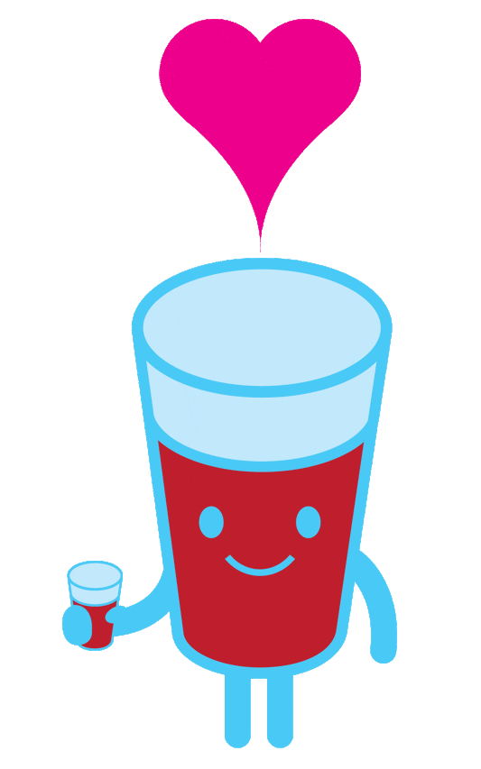 Cartoon Glass of Root Beer