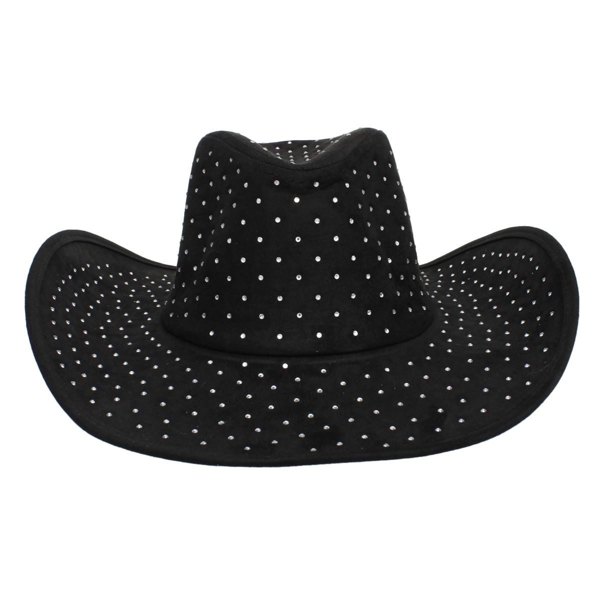 Cowboy Hat Black Rhinestone Cowgirl Fashion Hat