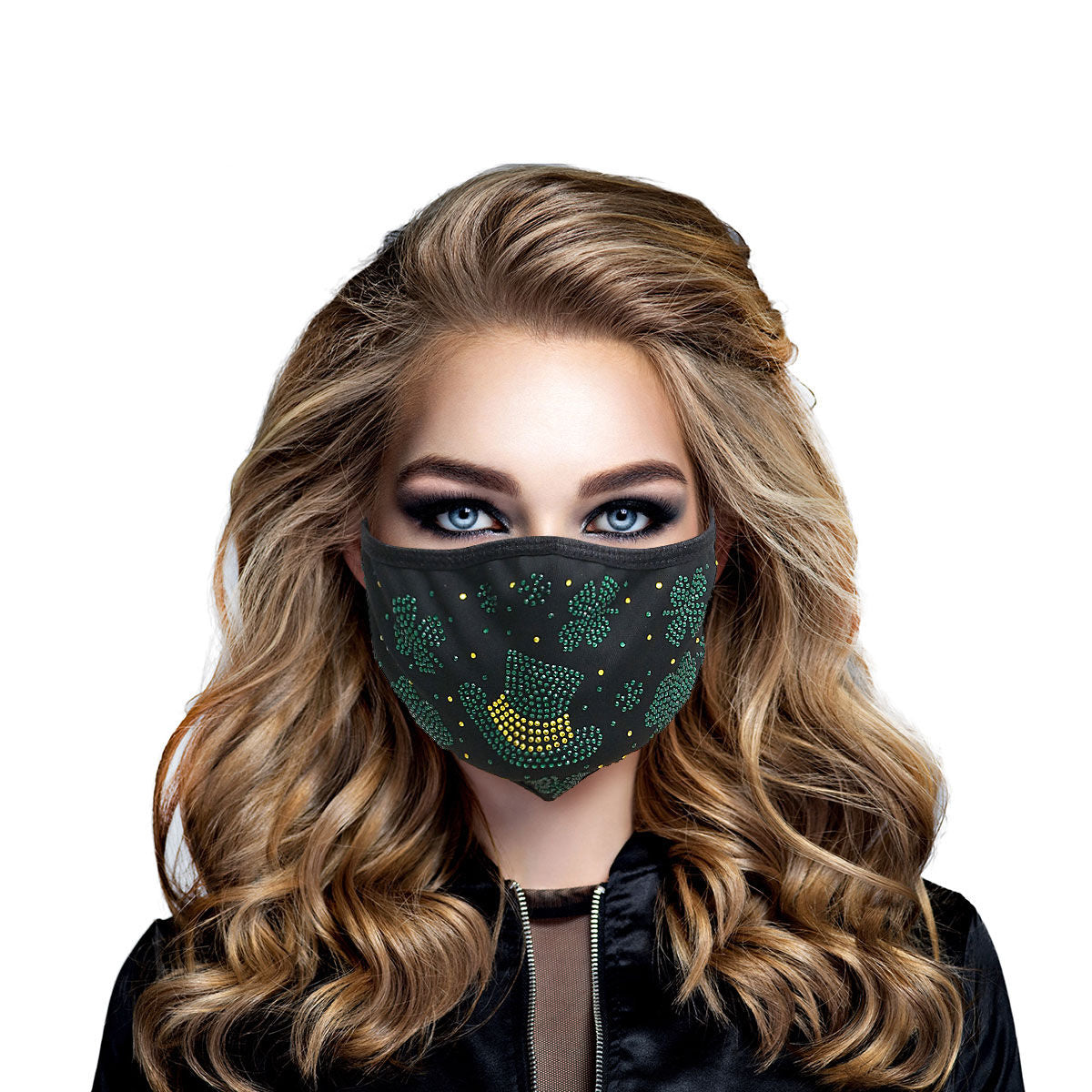 Green Shamrock Mask