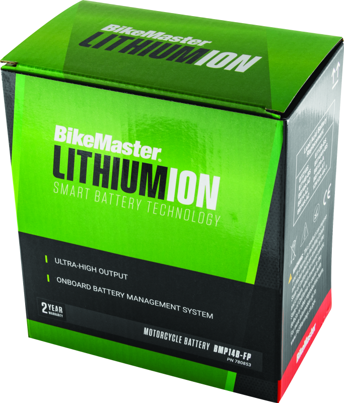 BikeMaster Lithium Ion 2.0 Battery - BMP14B-FP