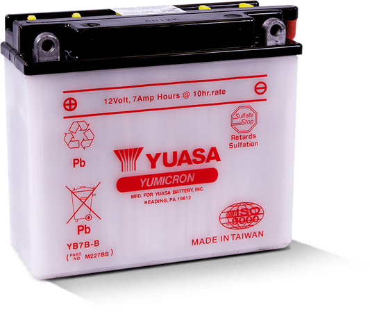 Yuasa YB7B-B Yumicron 12-Volt Battery