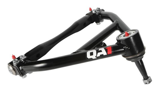 Black suspension fork with QA1 branding on a white background