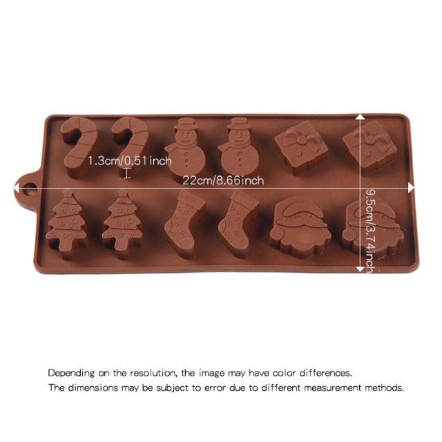 Digit Silicone Chocolate Mold Non-Stick Cake Mould Jelly Candy 3D Molds Kitchen Accessories Reusable Baking Tools Silicone Letter Mold And Number Candy Molds
