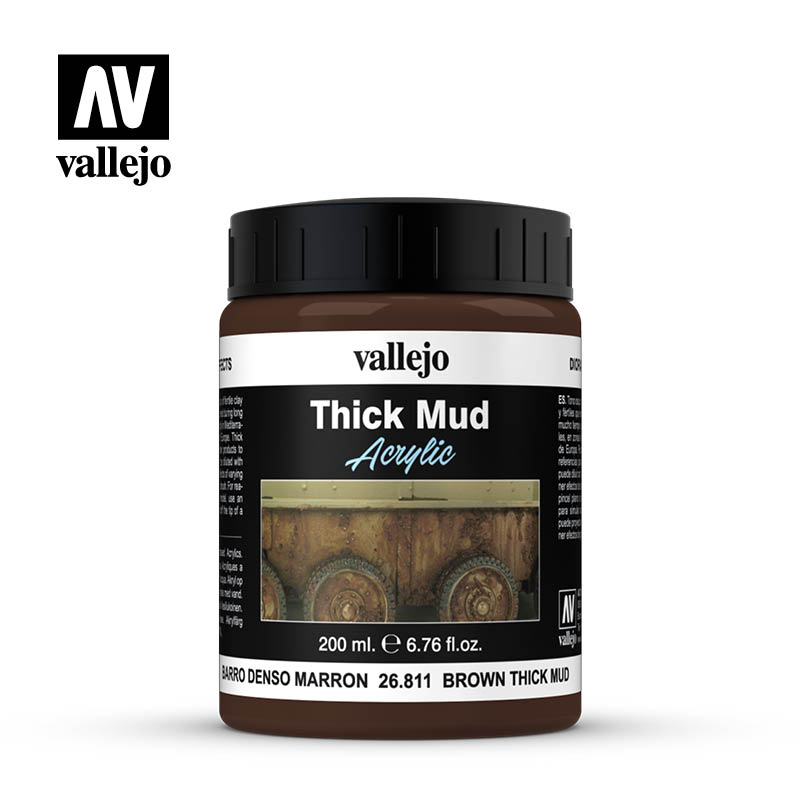 Vallejo Diorama FX:  Brown Mud
