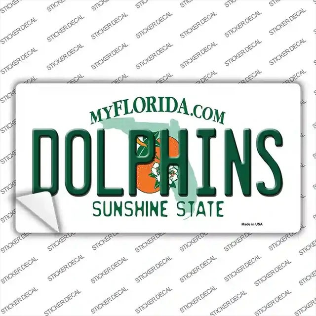 Dolphins Bumper Sticker Decal