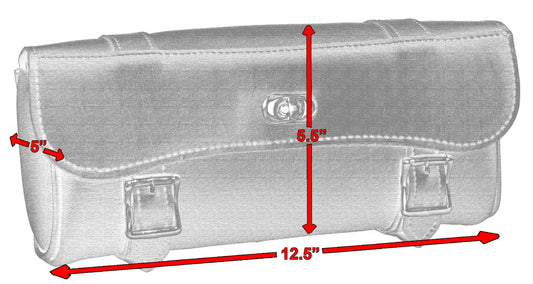 Measurements Large Two Strap Tool Bag