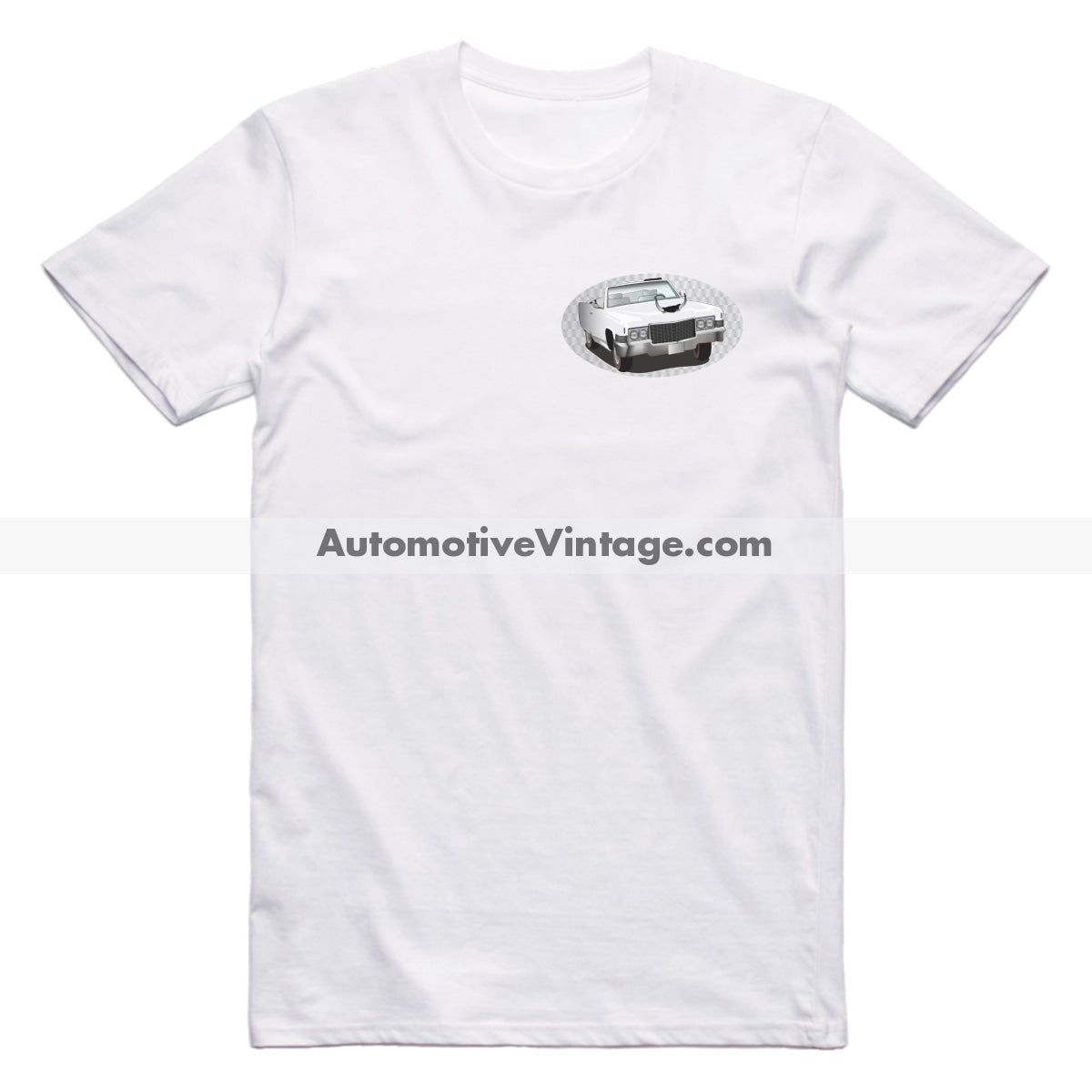 Dukes of Hazzard Boss Hogg Cadillac Famous Car Chest Logo T-shirt