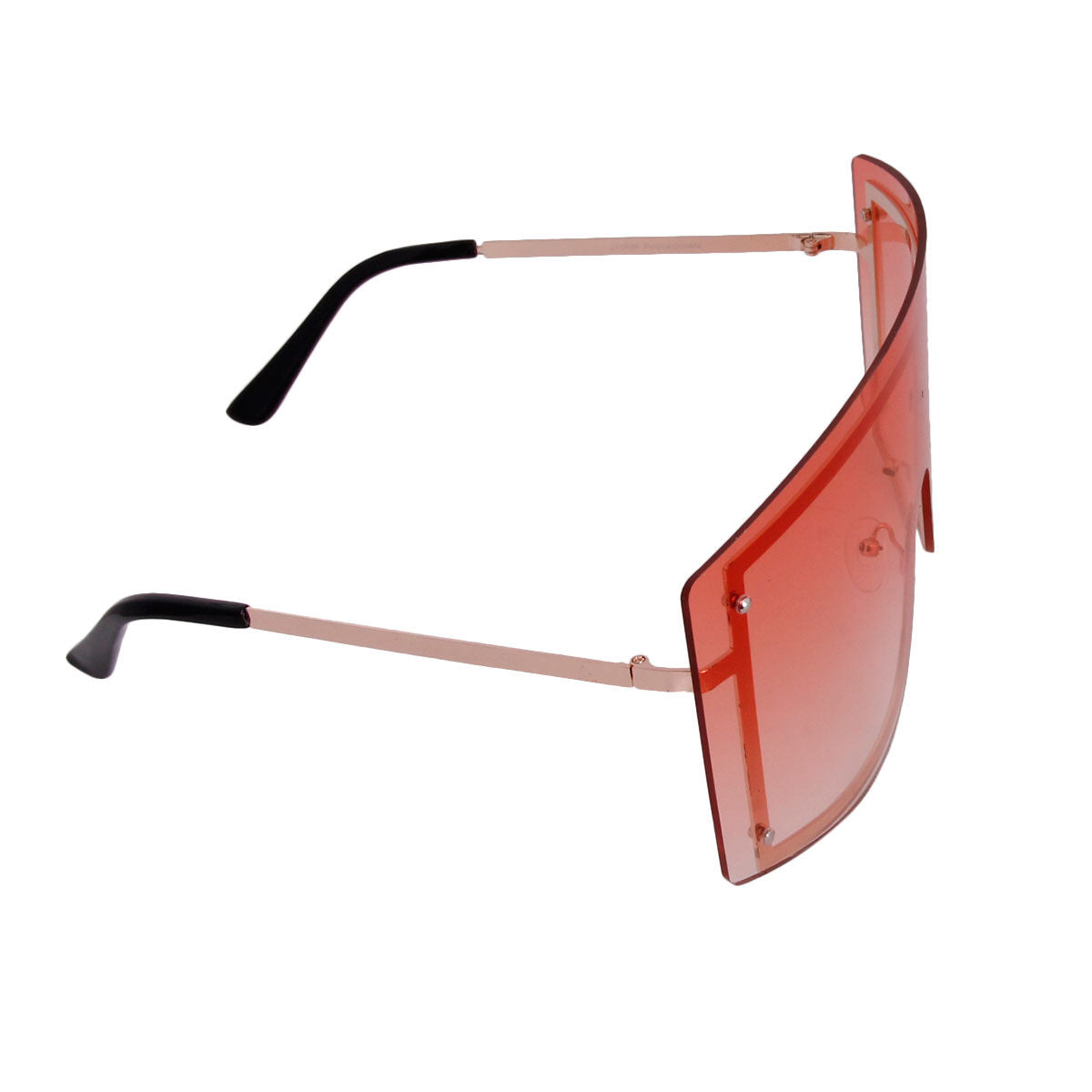 Orange Shield Shades - Bespoke Eyewear