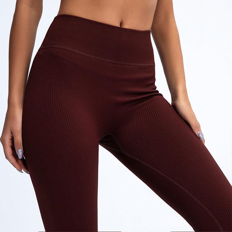 Elegant Blue Yoga Pants High Waisted Gym Leggings Yoga Leggings Seamless Gym Push Up Workout Stretch Fitness Sweatpants Ultra Soft Leggings Tight Sport Women Fitness Seamless Female Legging Tummy Control Running Pants For Training