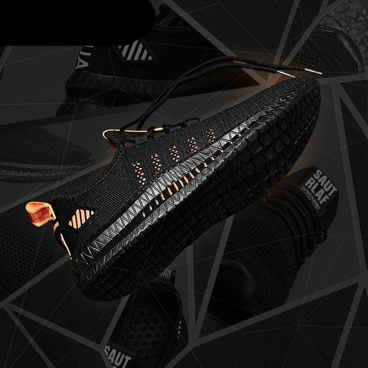 Elegant New Mens Sneakers Running Comfortable Light Casual Breathable Non-Slip Wear-Resistant Outdoor Walking Mens Sport Lightweight Running Trainers Breathable Sneakers