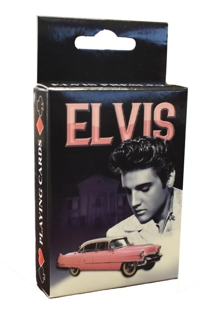 Elvis Presley Playing Cards Pink Cadillac