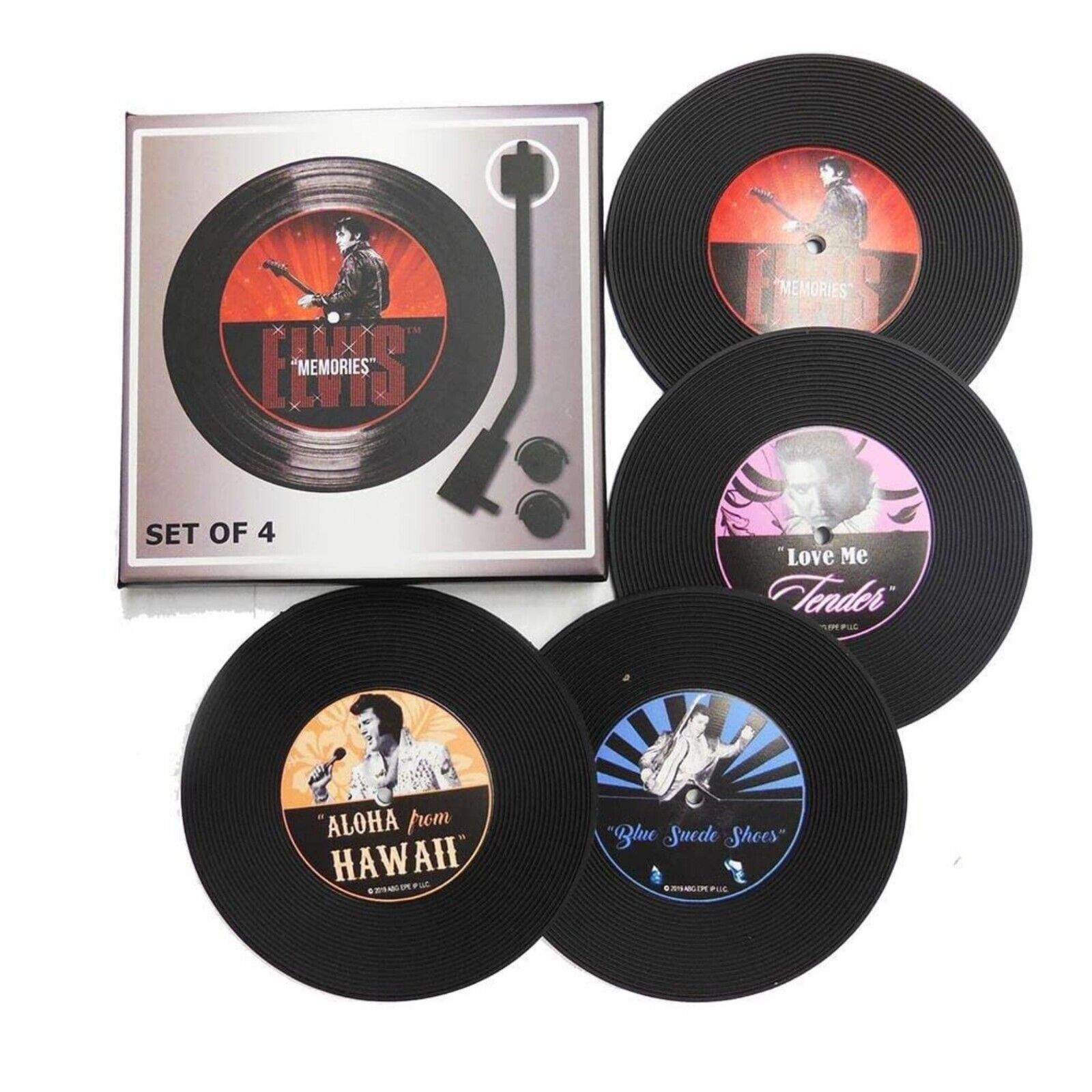 Complete Set Elvis Coasters Records