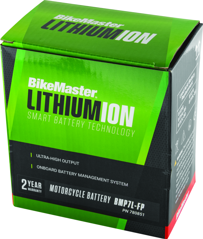 BikeMaster Lithium Ion 2.0 Battery - BMP7L-FP