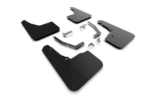 Rally Armor 25-26 Subaru Forester &amp; Hybrid Black UR Mud Flap w/Metallic Black Logo