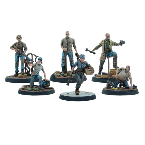 Fallout: Wasteland Warfare - Survivors - Ghoul Settlers (The Slog)