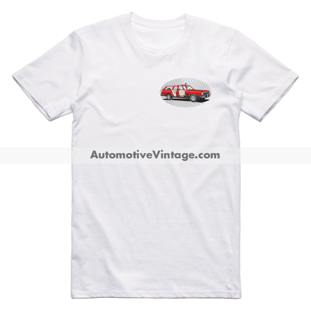 Fantasy Island Plymouth Volare Famous Car Chest Logo T-shirt