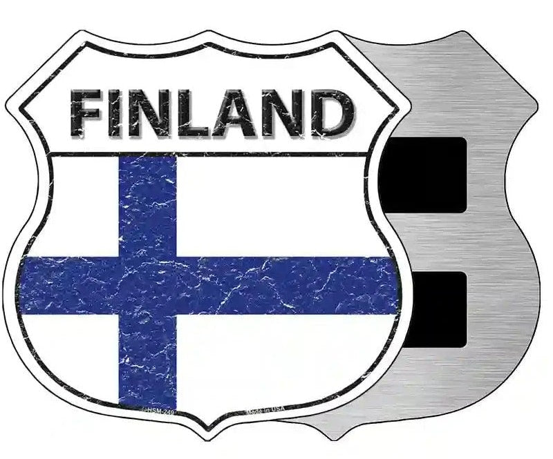 Finland Highway Shield Magnet