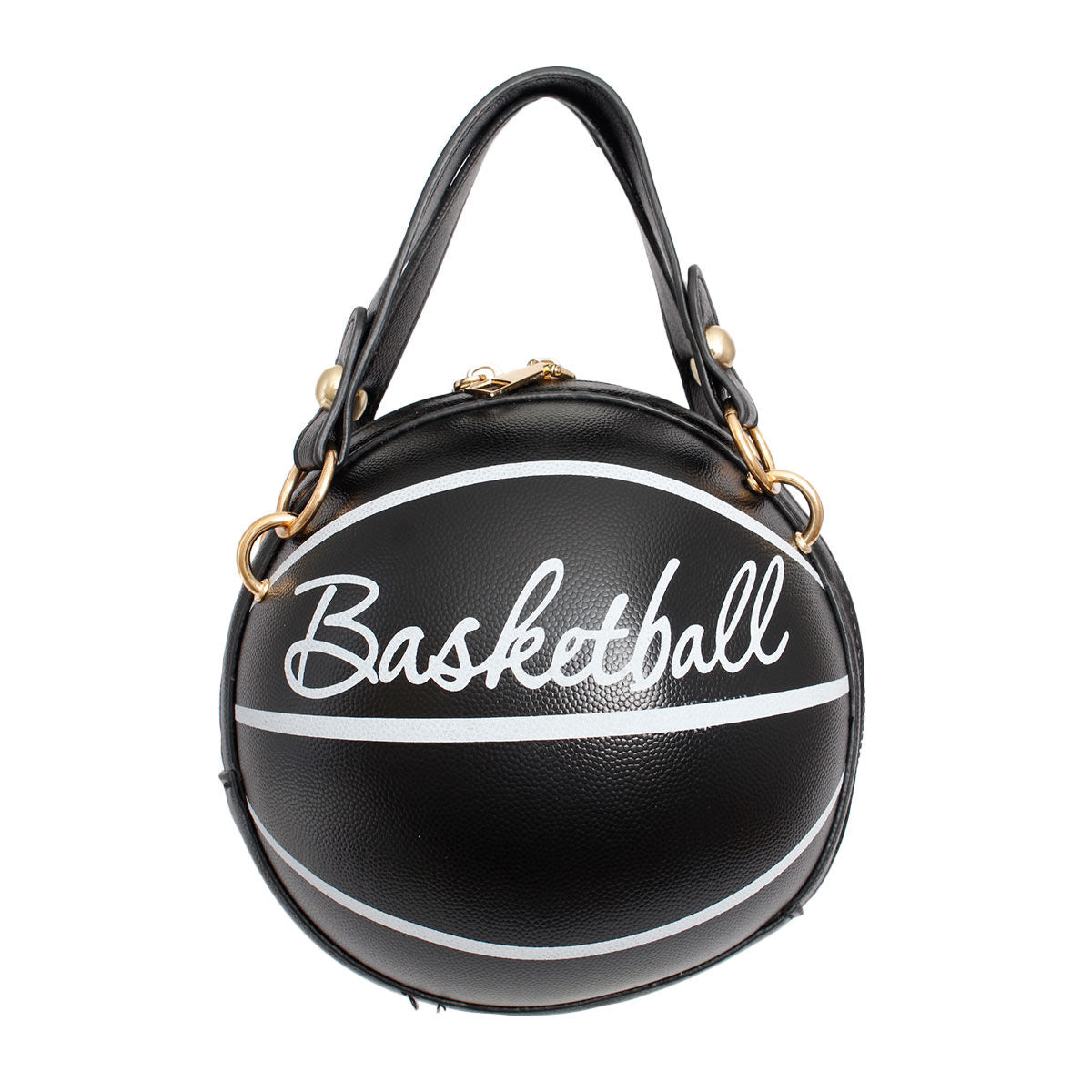 Clutch Black Basketball Bag for Women